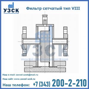 Фильтр сетчатый тип VIII в Ачинске