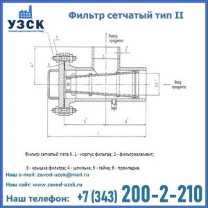 Фильтр сетчатый ФС по Т-ММ-11-2003 в Ачинске