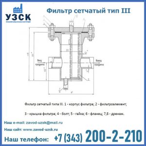 Фильтр сетчатый ФС по Т-ММ-11-2003 в Ачинске